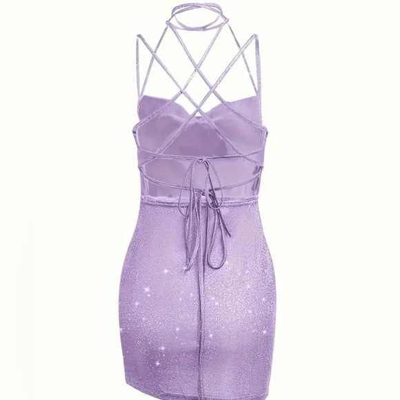 Cute lavender formal dress - Picture 3 of 3